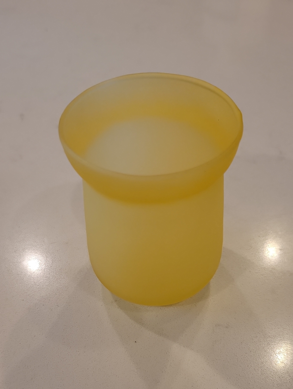Mini Vintage Yellow Vase